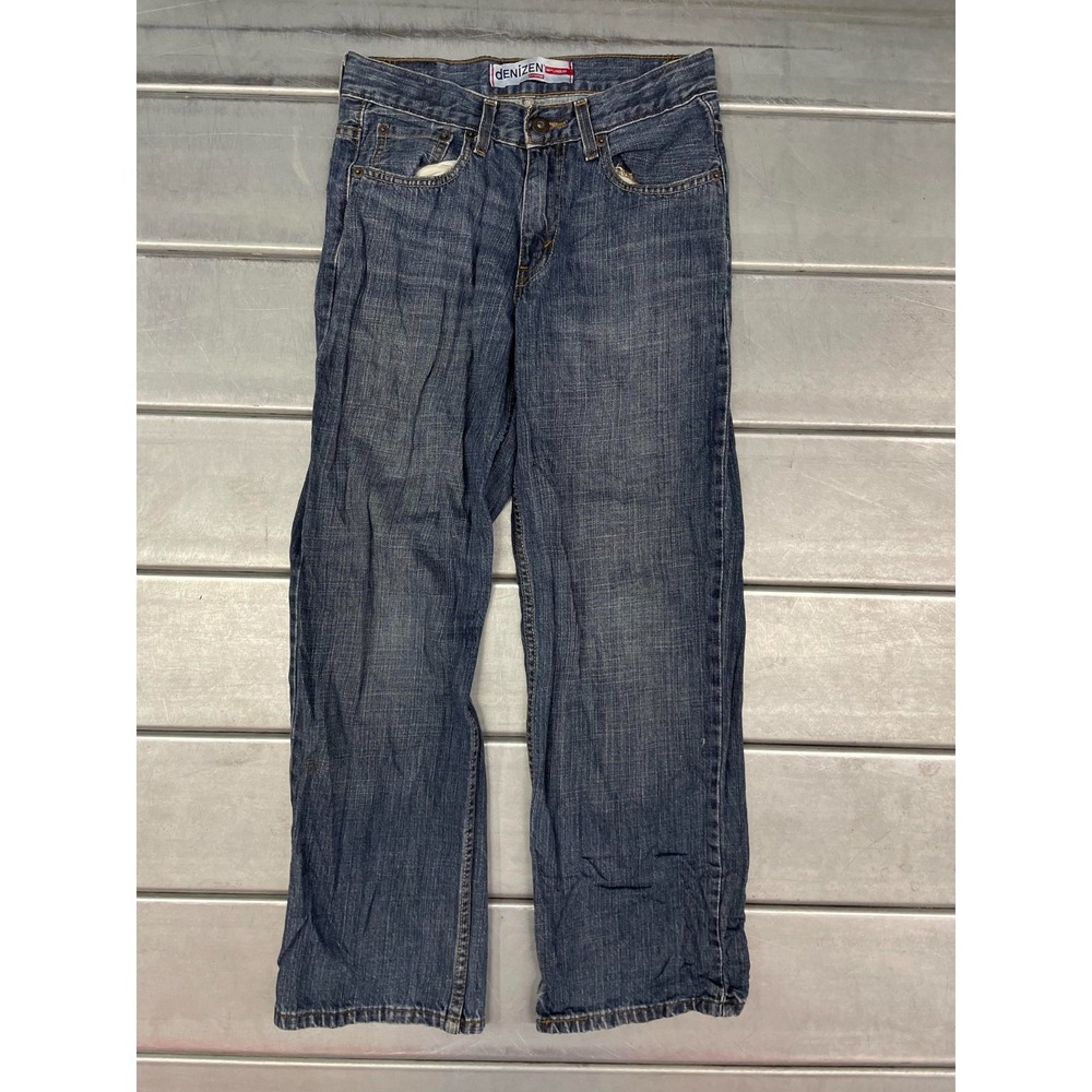 DENIZEN Levis 299 Jeans Womens 14 27X27 Blue‎ Medium Wash Denim Loose Fit